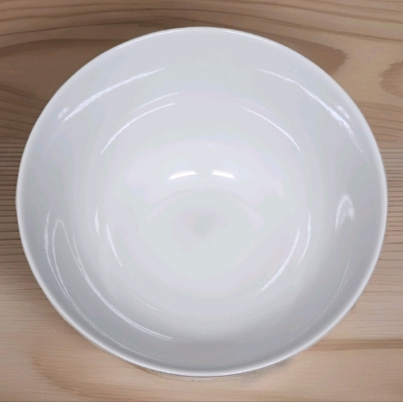 Debbie Mumm Sakura Snowman Footed Stoneware Bowl 5.75" - Picture 5 of 8